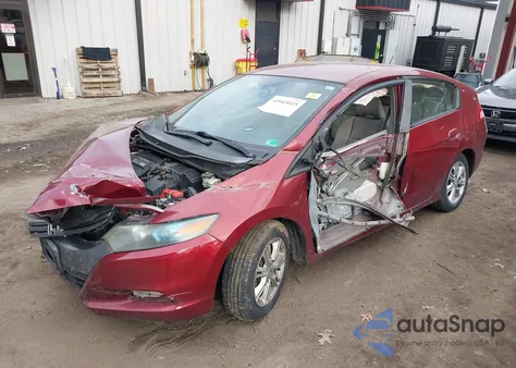 2010 Honda Insight Ex из США, поврежденный, VIN JHMZE2H73AS017661